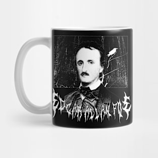 Edgar Allan Poe Metal 2 - Goth Poet Dark Mug